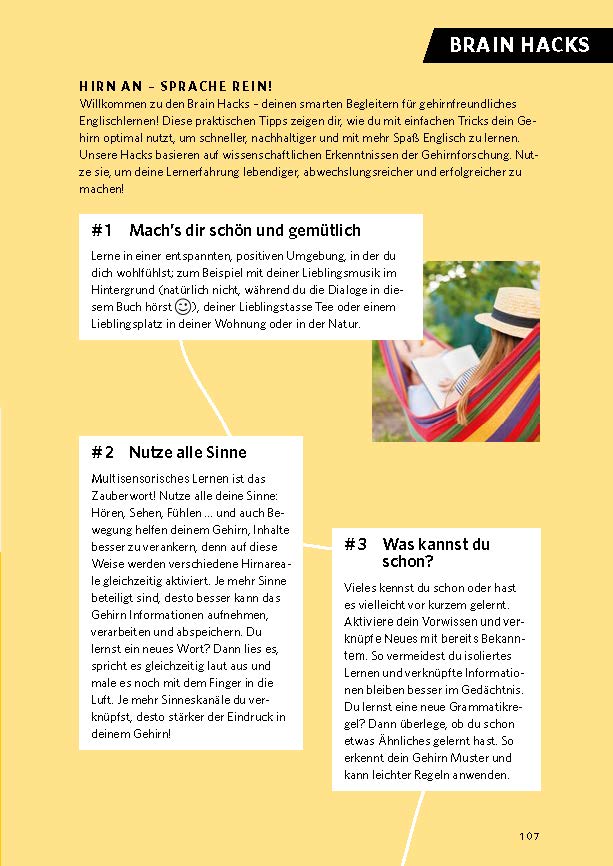 Langenscheidt Englisch lernen, wie dein Gehirn es mag