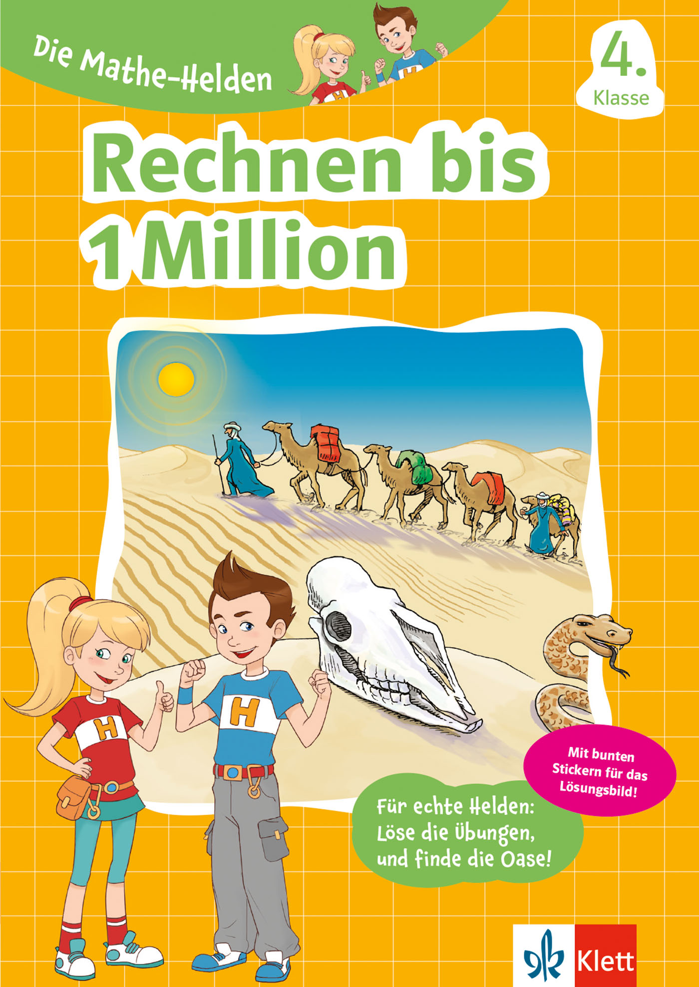 Klett Die Mathe-Helden: Rechnen bis 1 Million,  4. Klasse