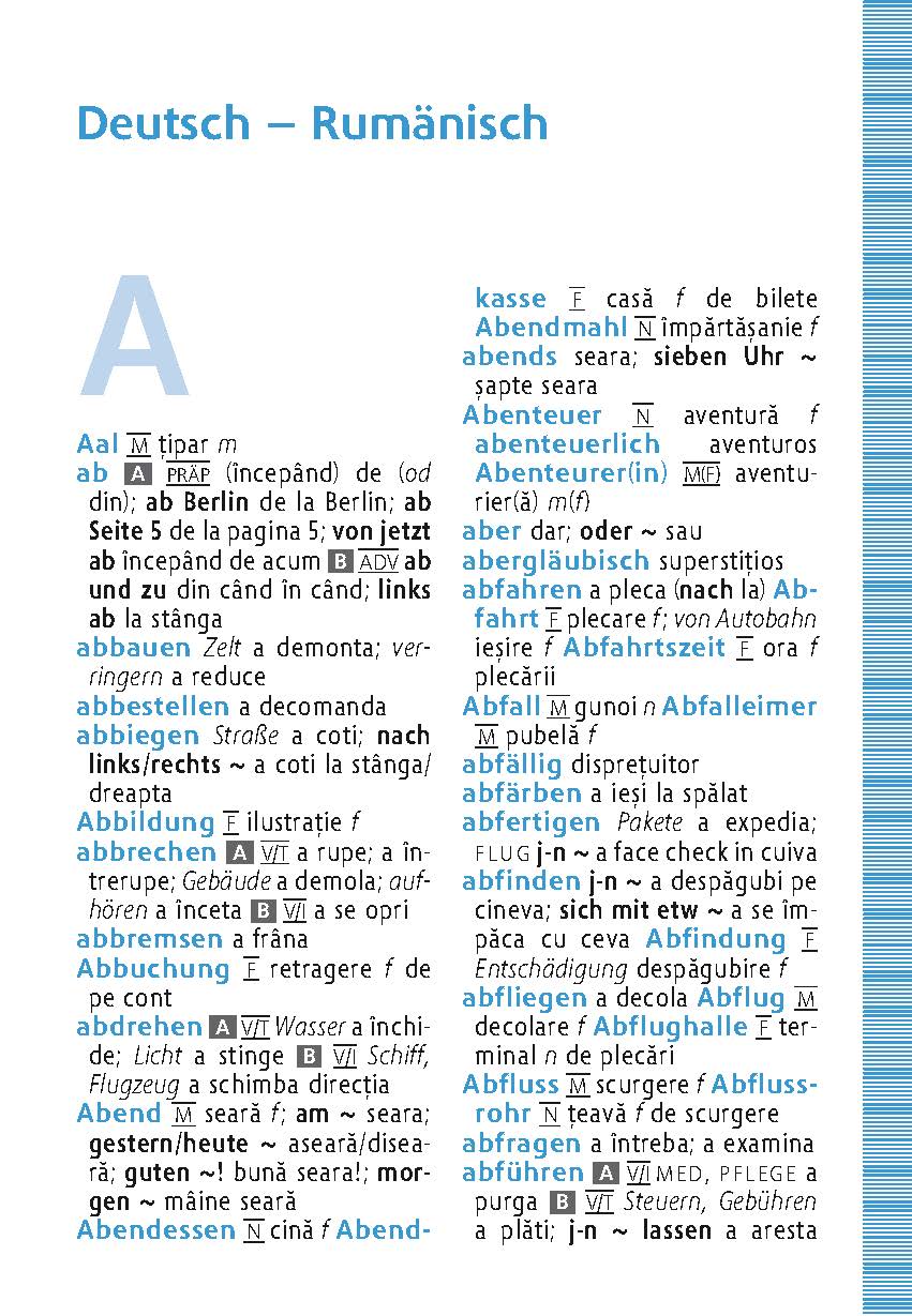 Langenscheidt Universal-Wörterbuch Rumänisch