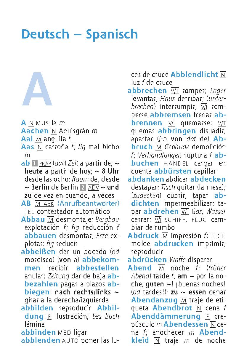 Langenscheidt Universal-Wörterbuch Spanisch Langenscheidt Universal-Wörterbuch Spanisch
