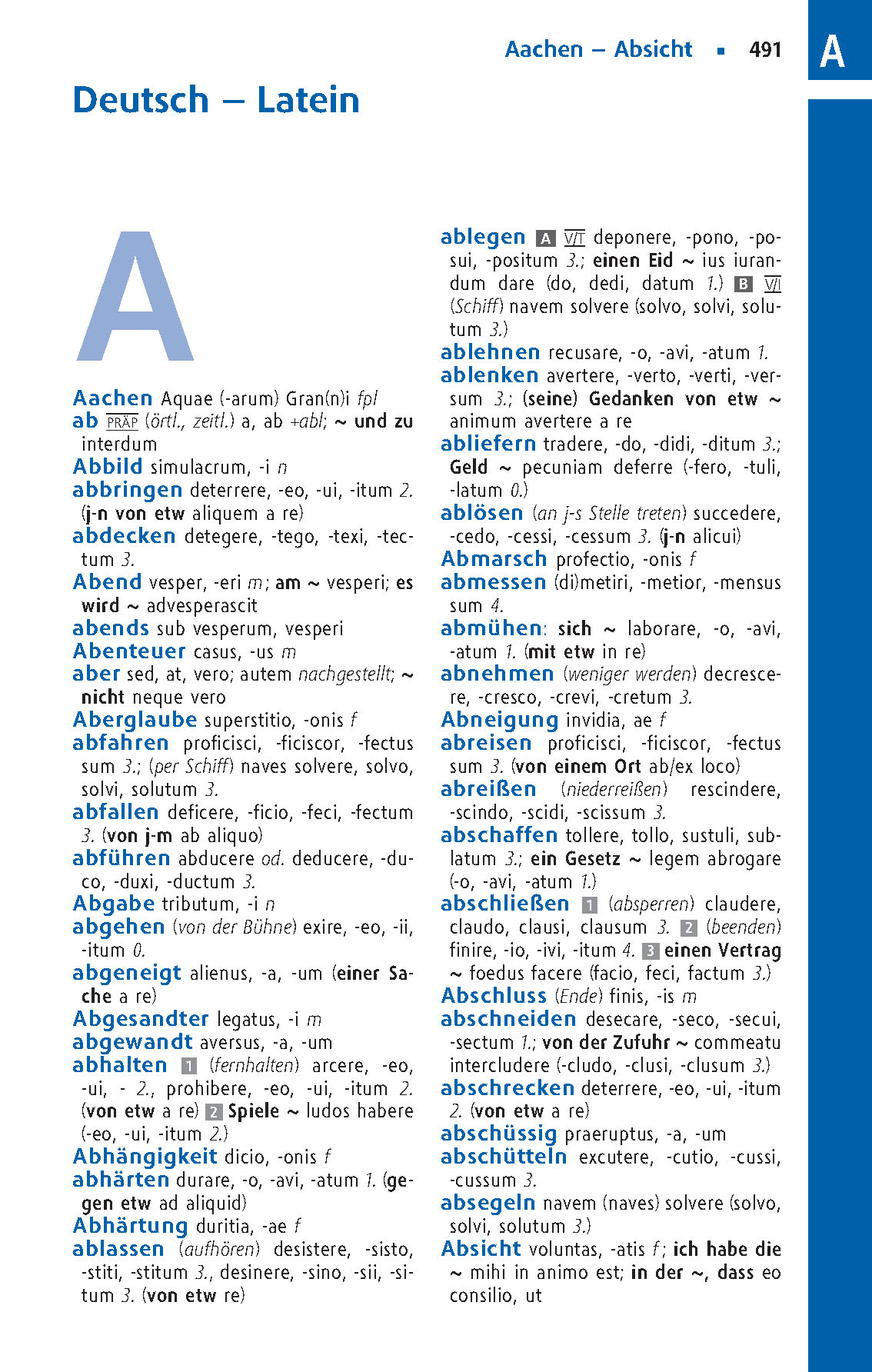 Langenscheidt Schulwörterbuch Latein