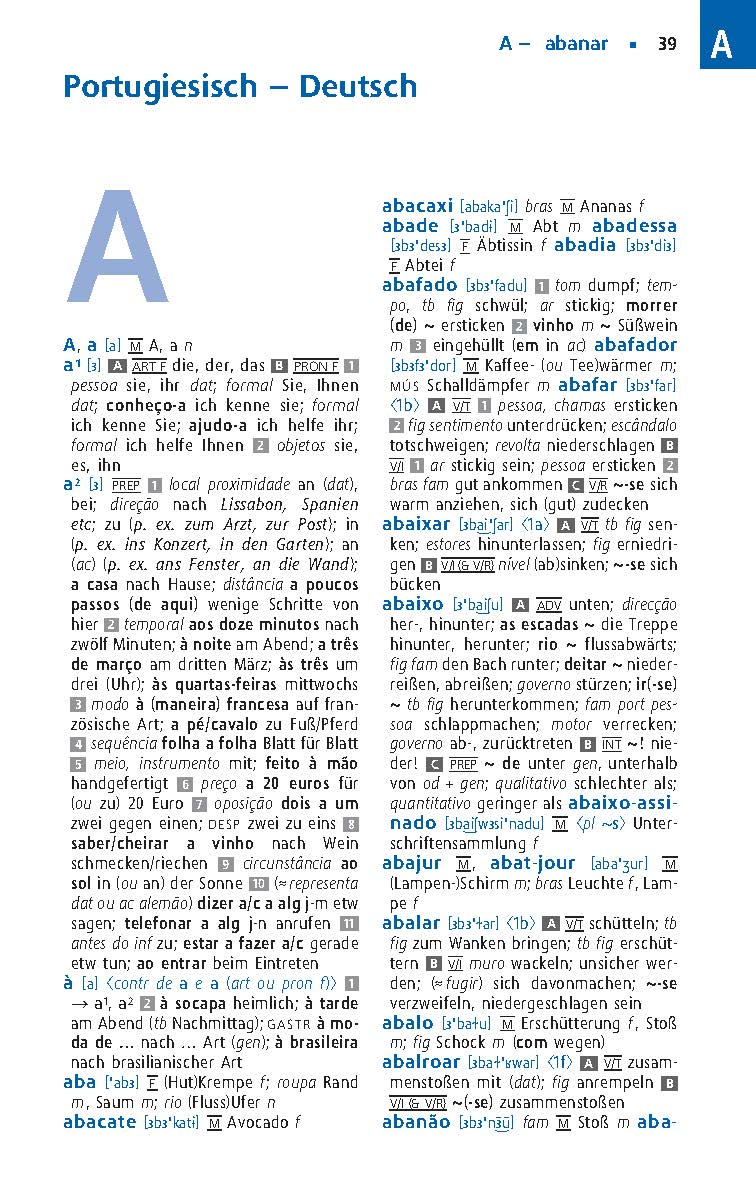 Langenscheidt Praktisches Wörterbuch Portugiesisch