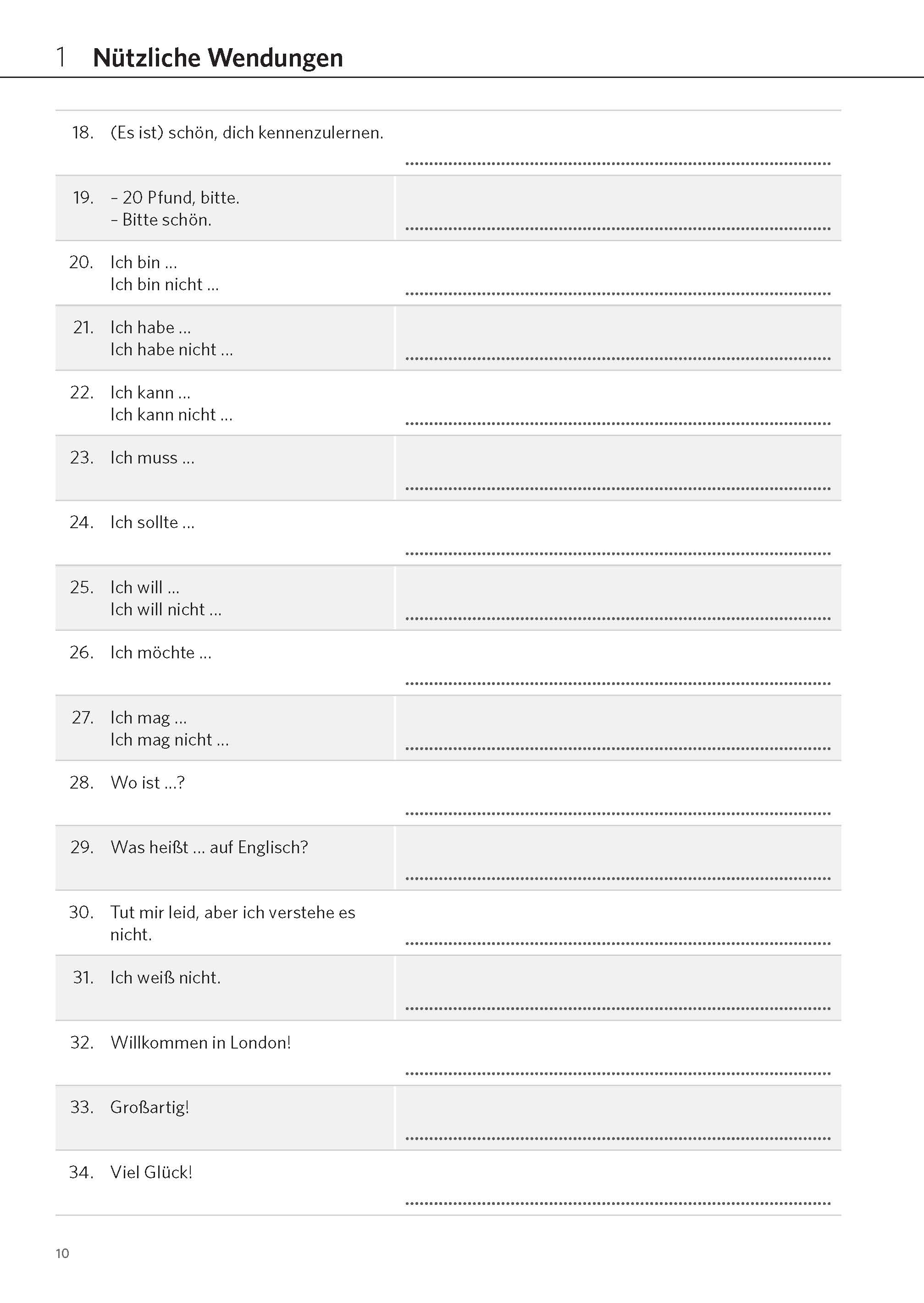 PONS Satz für Satz Englisch A1