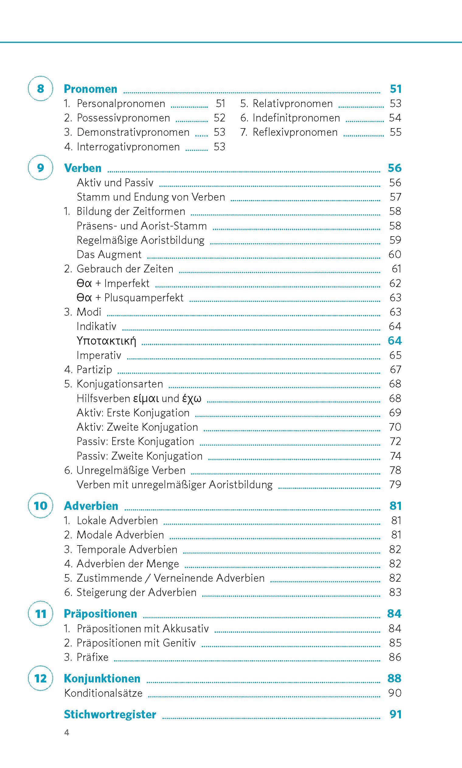 PONS Grammatik kurz & bündig Griechisch