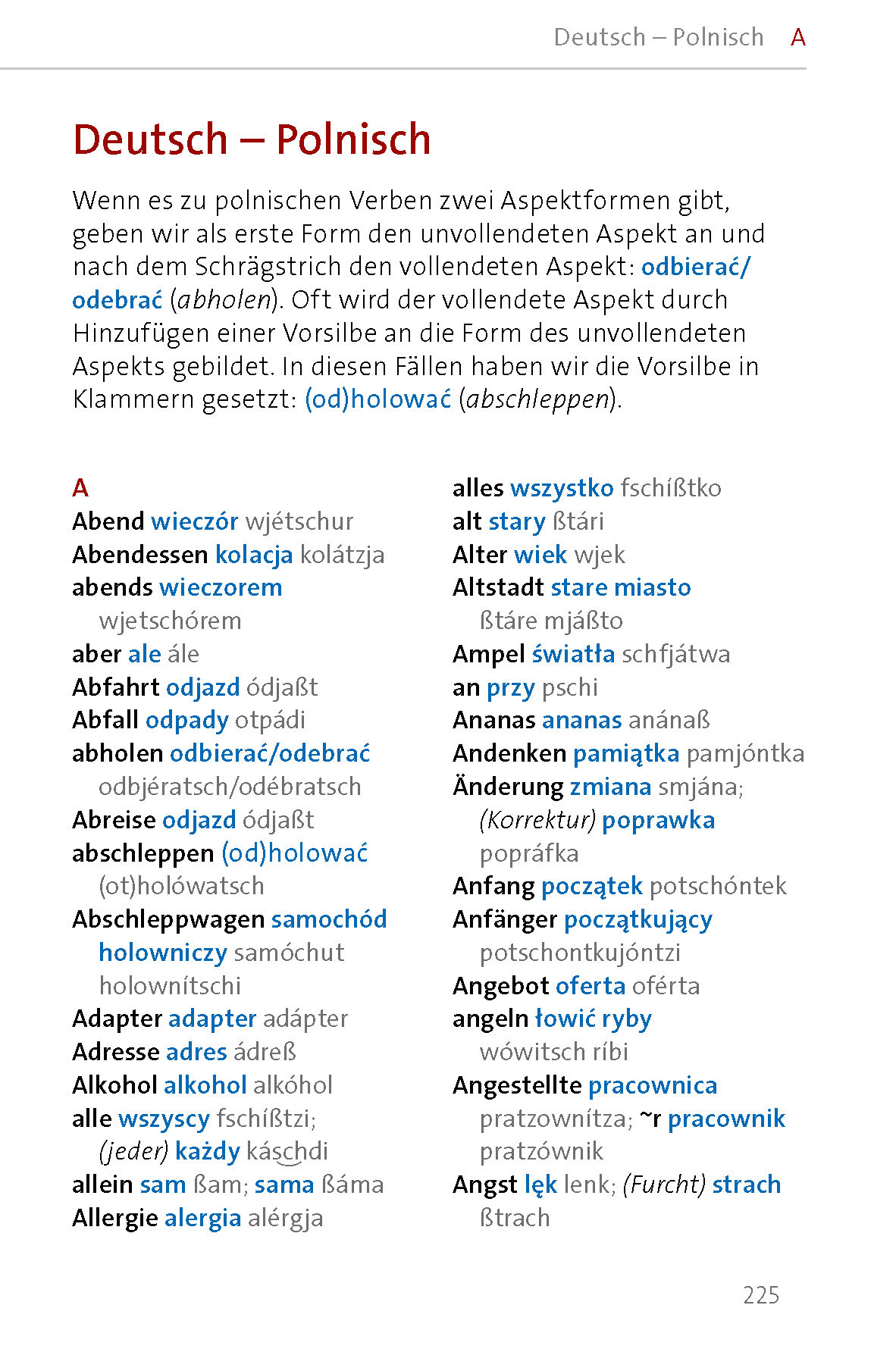 Langenscheidt Sprachführer Polnisch