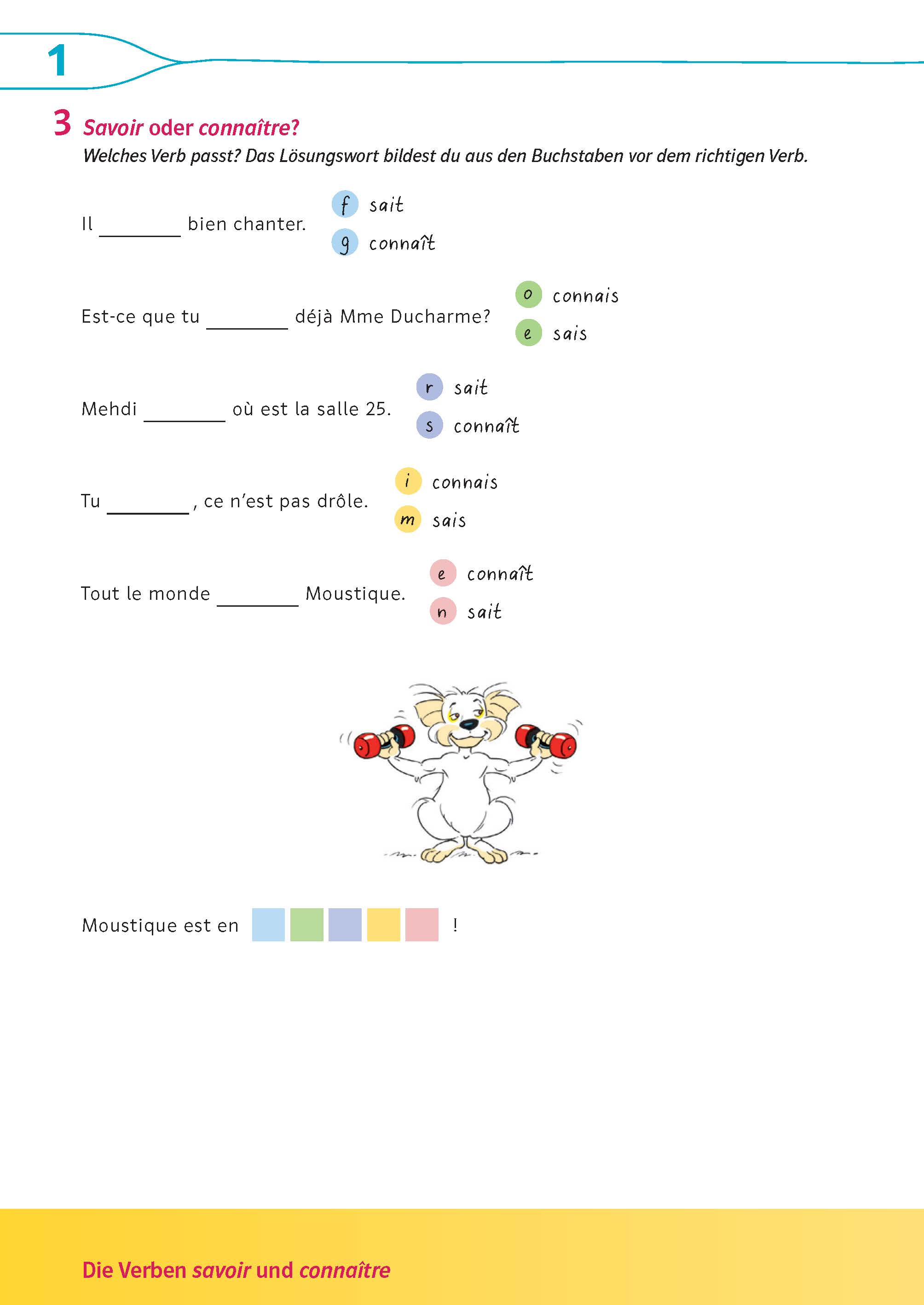Découvertes 2 jaune/bleue - Übungsblock 2. Lernjahr