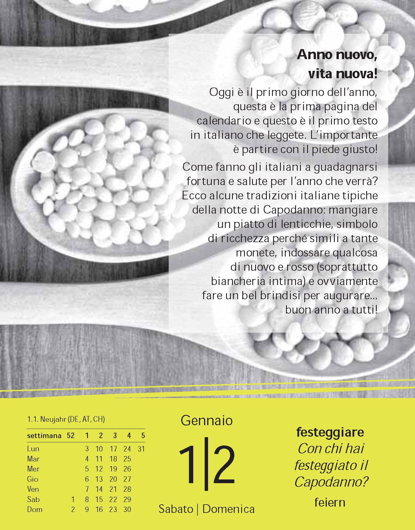 Langenscheidt Sprachkalender Italienisch 2022