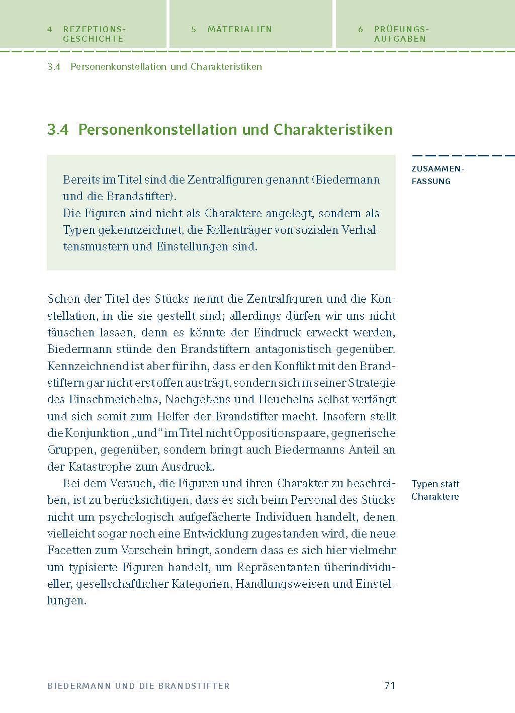 Biedermann und die Brandstifter von Max Frisch - Textanalyse und Interpretation