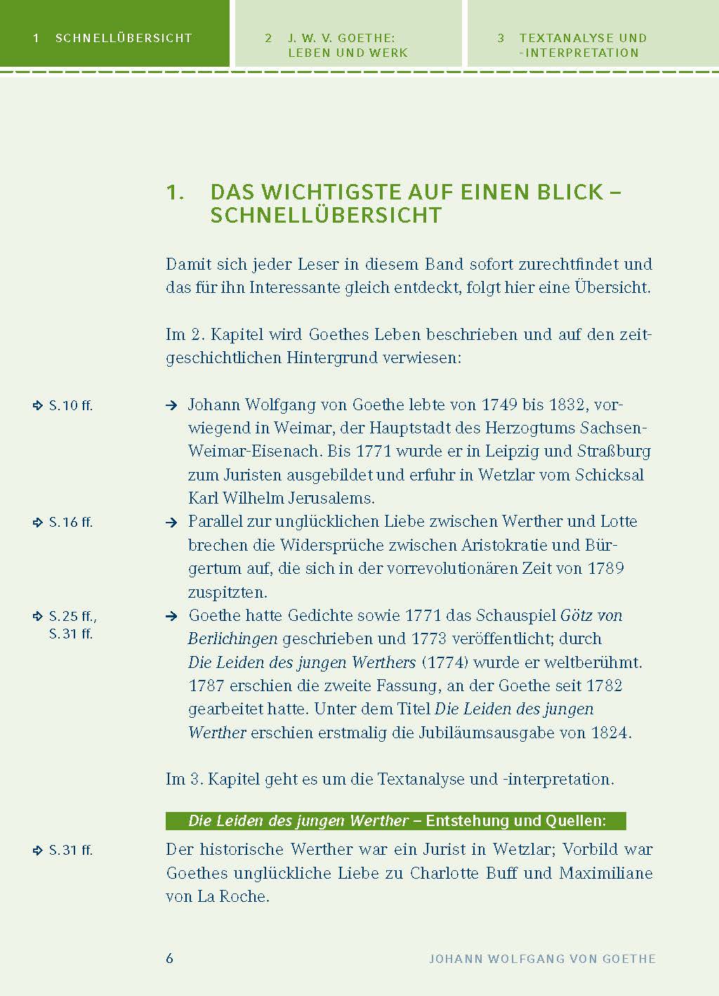 Die Leiden des jungen Werther von Johann Wolfgang von Goethe - Textanalyse und Interpretation