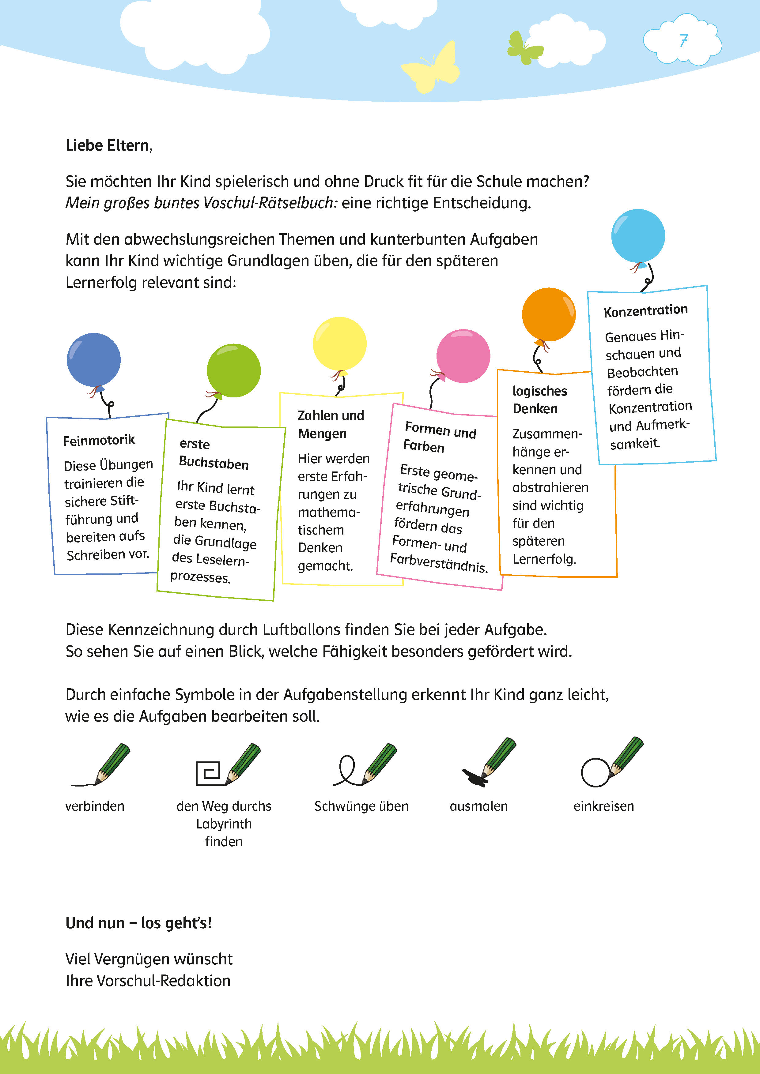 Klett Mein großes buntes Vorschul-Rätselbuch
