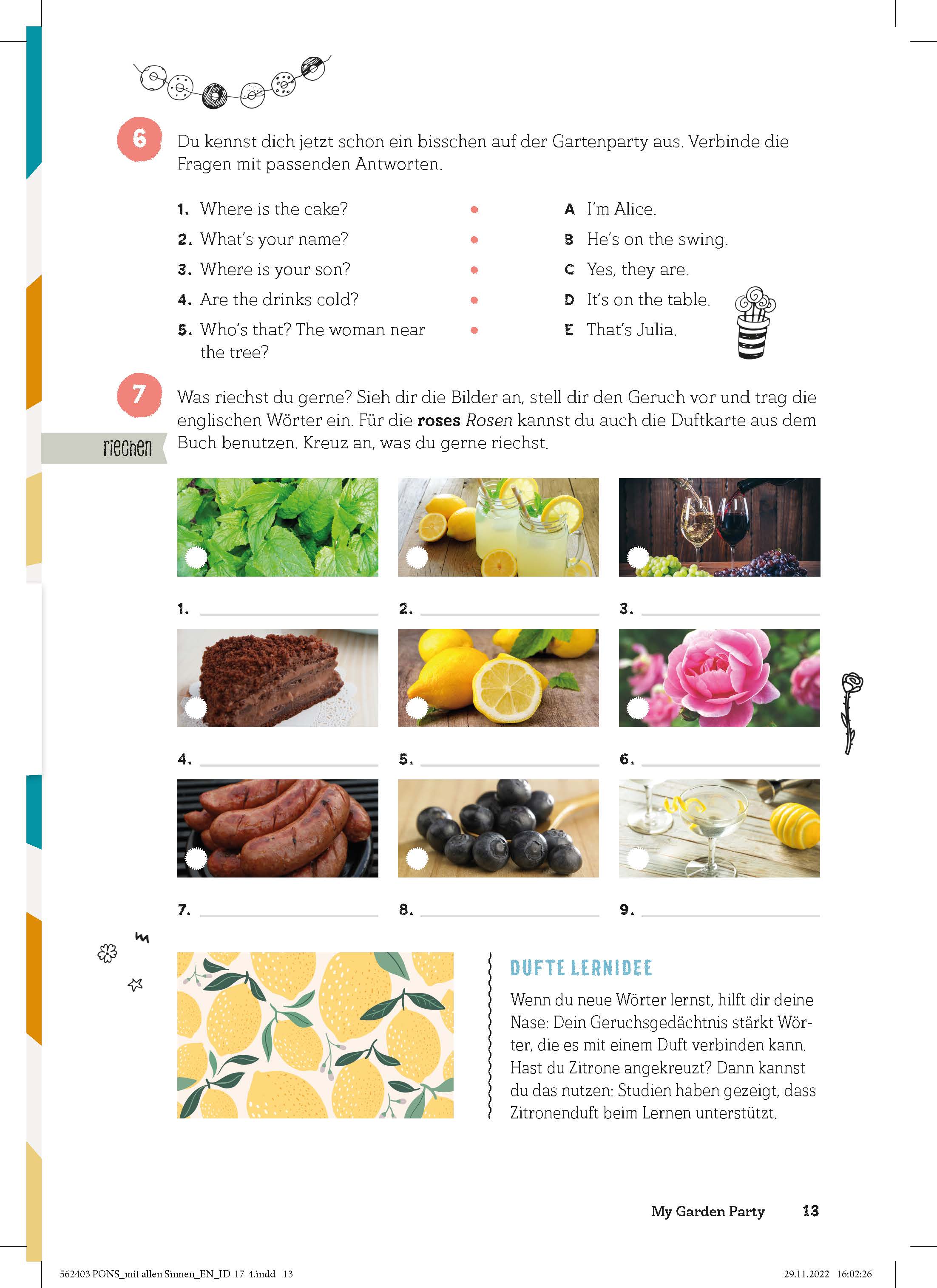 PONS Englisch mit allen Sinnen