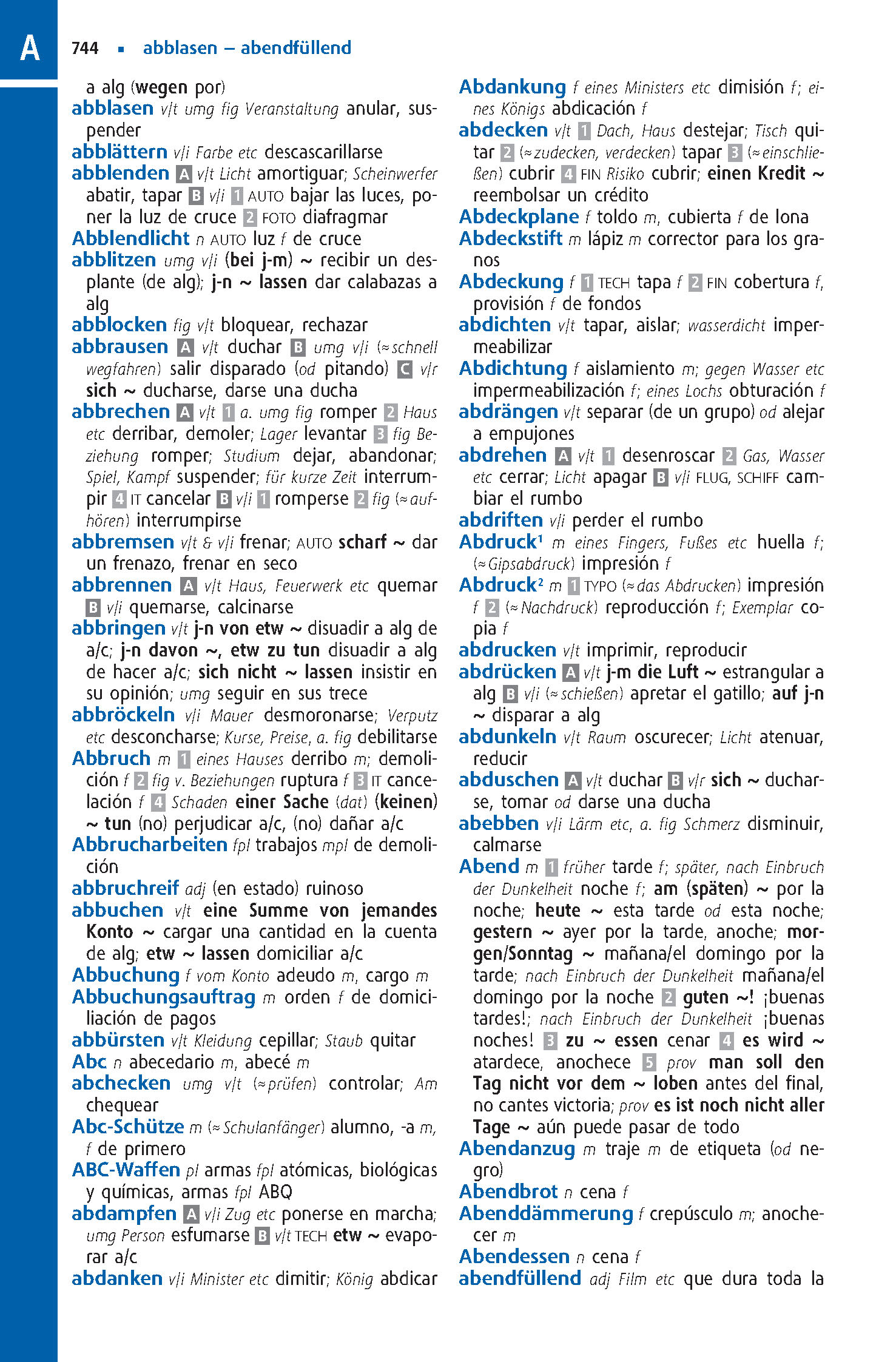 Langenscheidt Abitur-Wörterbuch Spanisch Klausurausgabe Langenscheidt Abitur-Wörterbuch Spanisch Klausurausgabe
