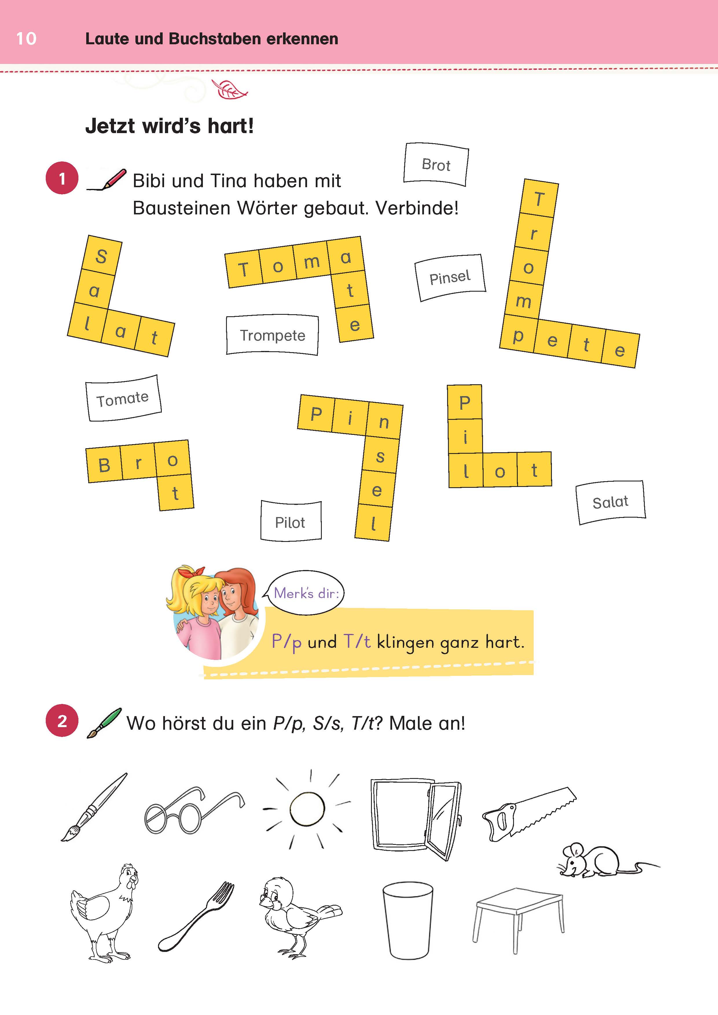 Bibi & Tina: Mein Übungsbuch für die 1. Klasse