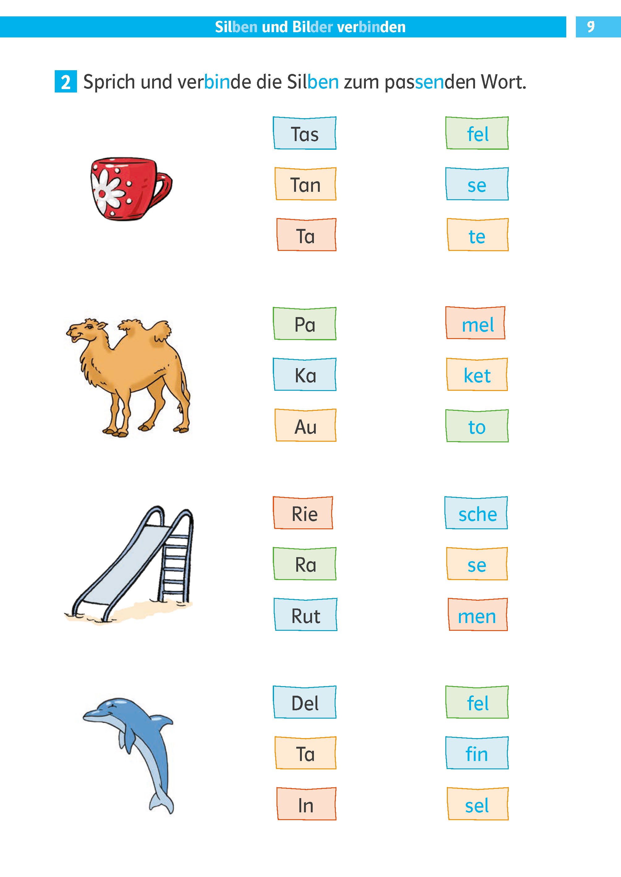 Klett Die Deutsch-Helden: Silben-Lesetraining 1. Klasse