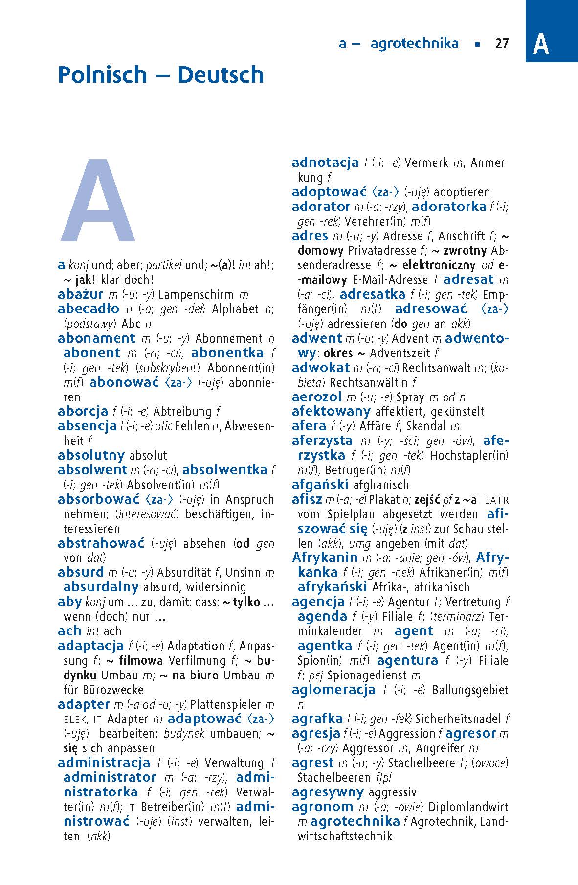 Langenscheidt Praktisches Wörterbuch Polnisch