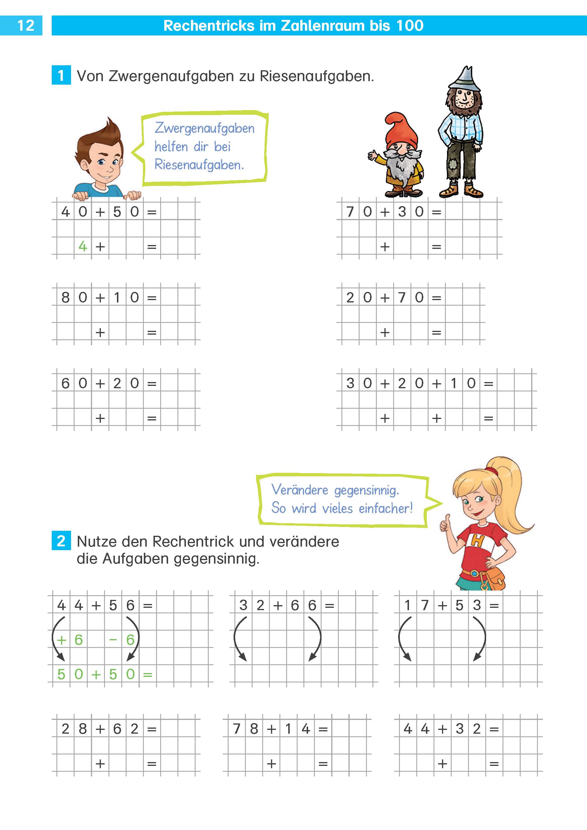 Klett Die Mathe-Helden: Kopfrechnen 3. Klasse