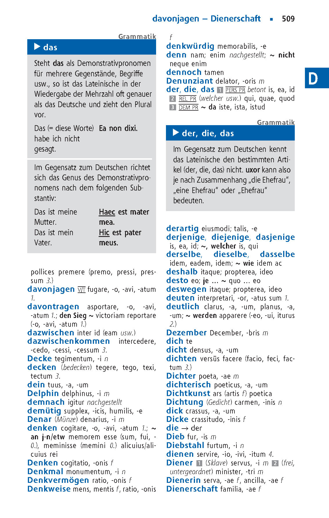 Langenscheidt Schulwörterbuch Latein
