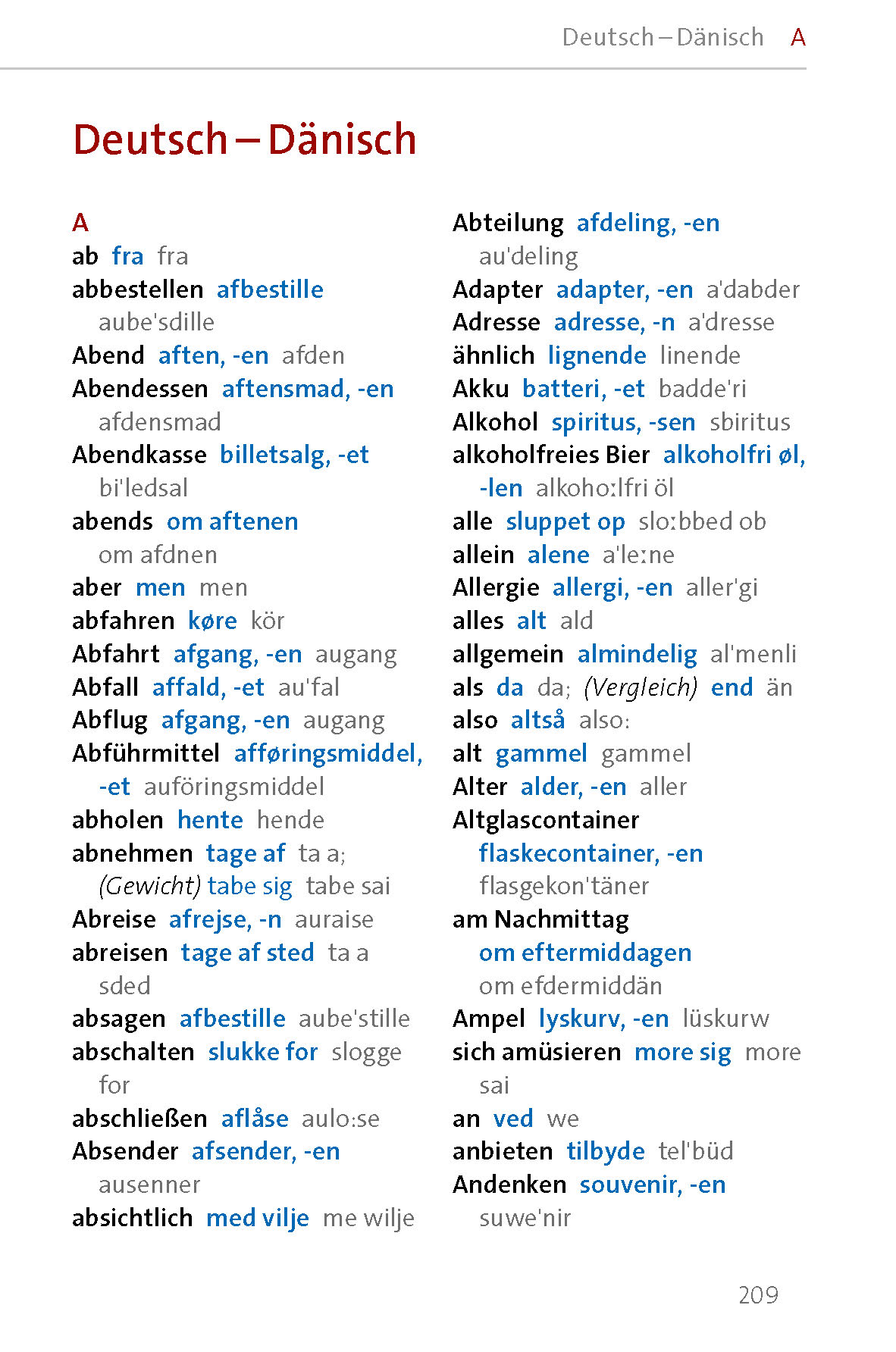 Langenscheidt Sprachführer Dänisch