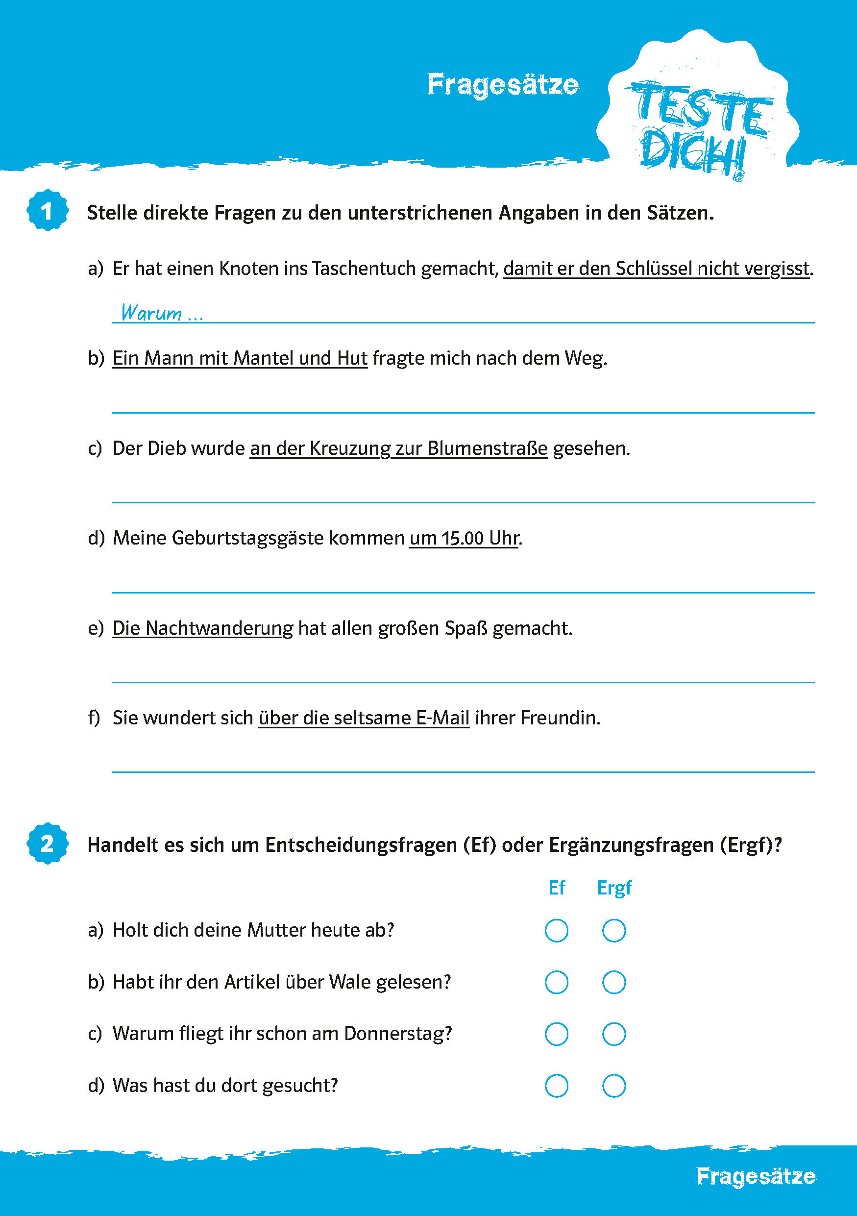 PONS Blitztraining Deutsch 6. Klasse