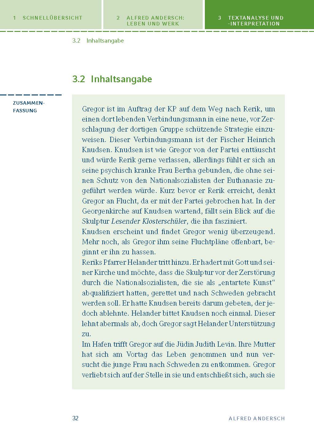 Sansibar oder der letzte Grund von Alfred Andersch.