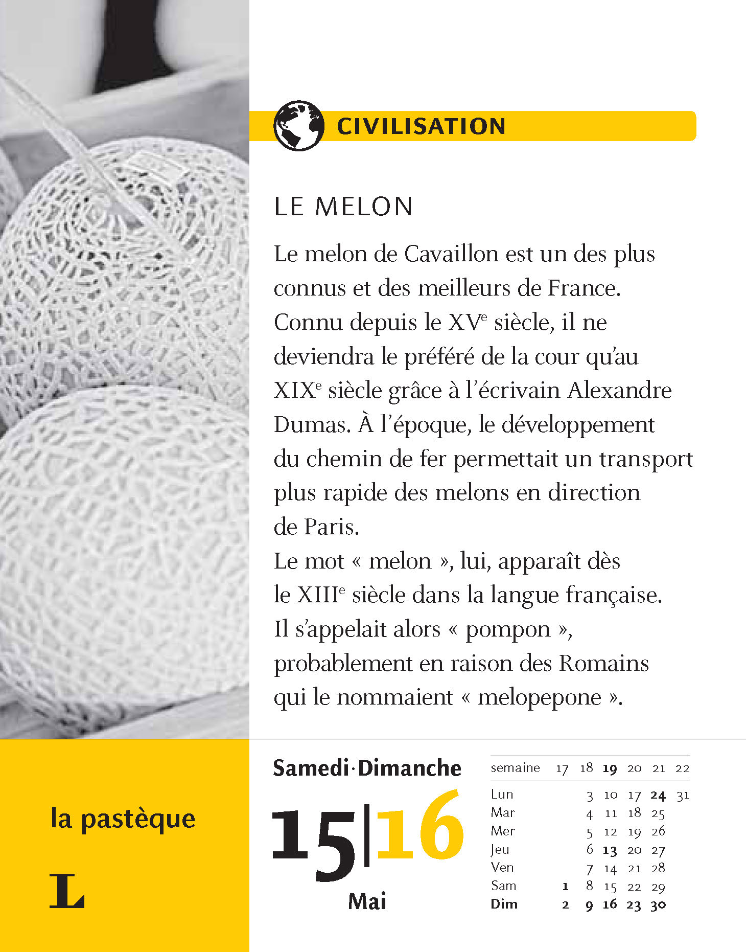 Langenscheidt Sprachkalender Französisch 2021