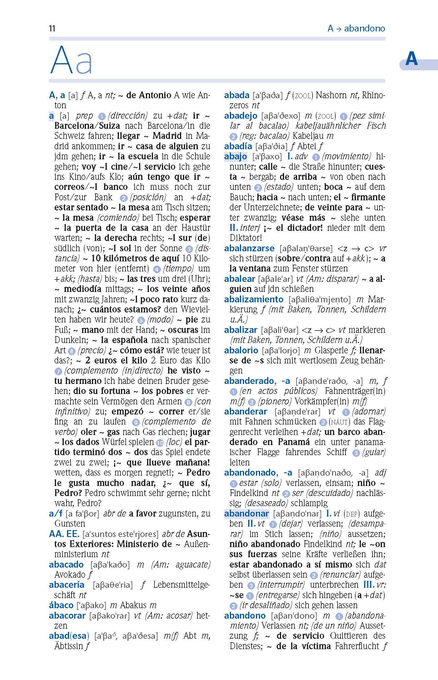 PONS Das große Schulwörterbuch Klausurausgabe Spanisch