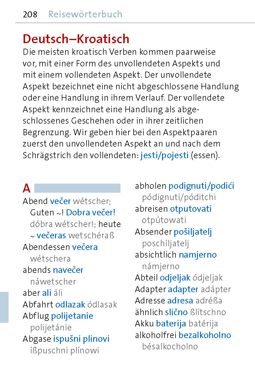 Langenscheidt Universal-Sprachführer Kroatisch