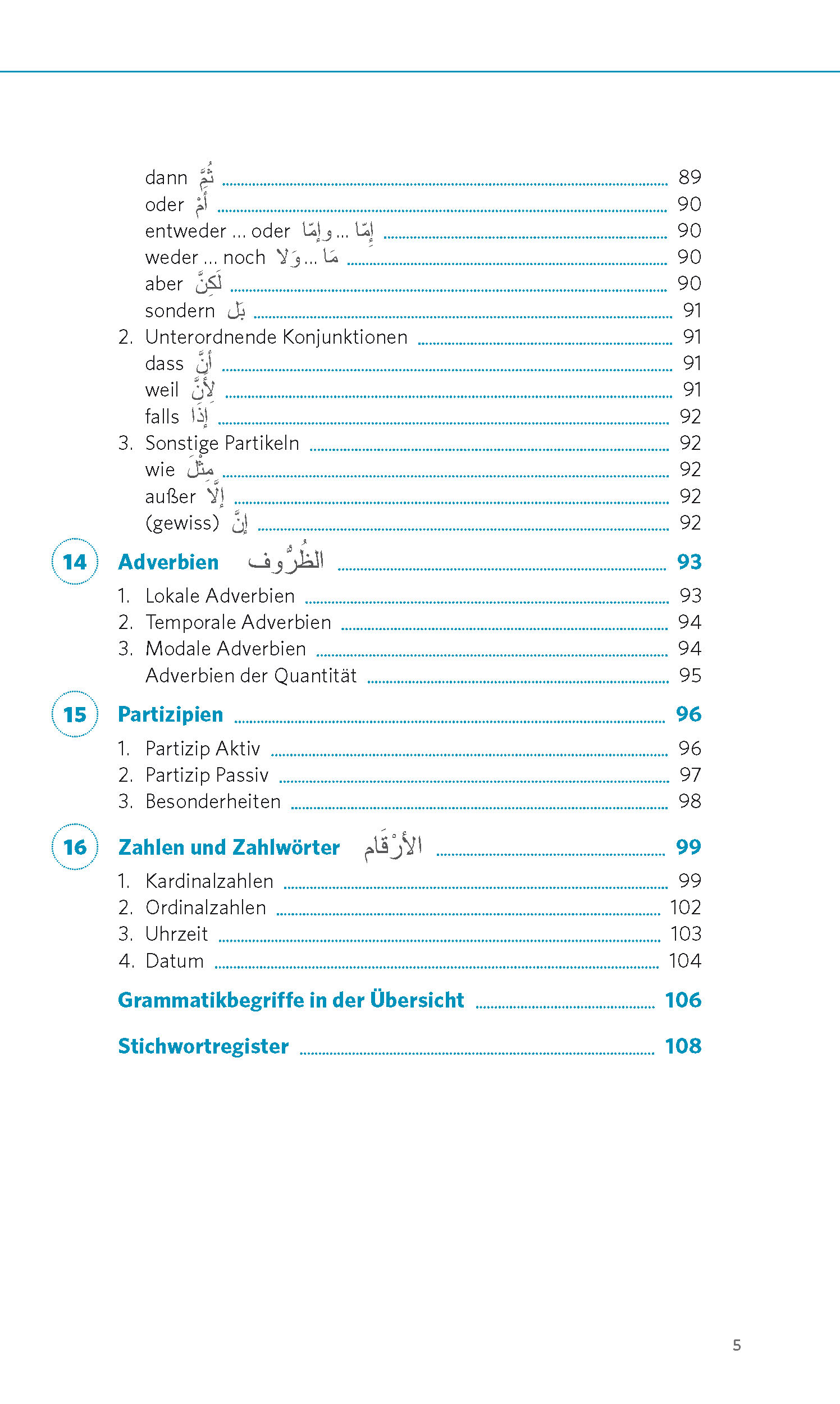 PONS Grammatik kurz & bündig Arabisch
