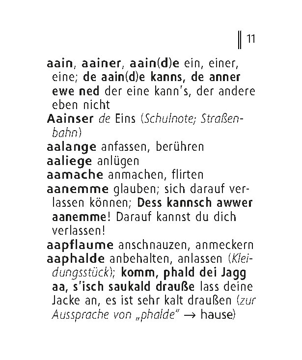Langenscheidt Lilliput Badisch Langenscheidt Lilliput Badisch