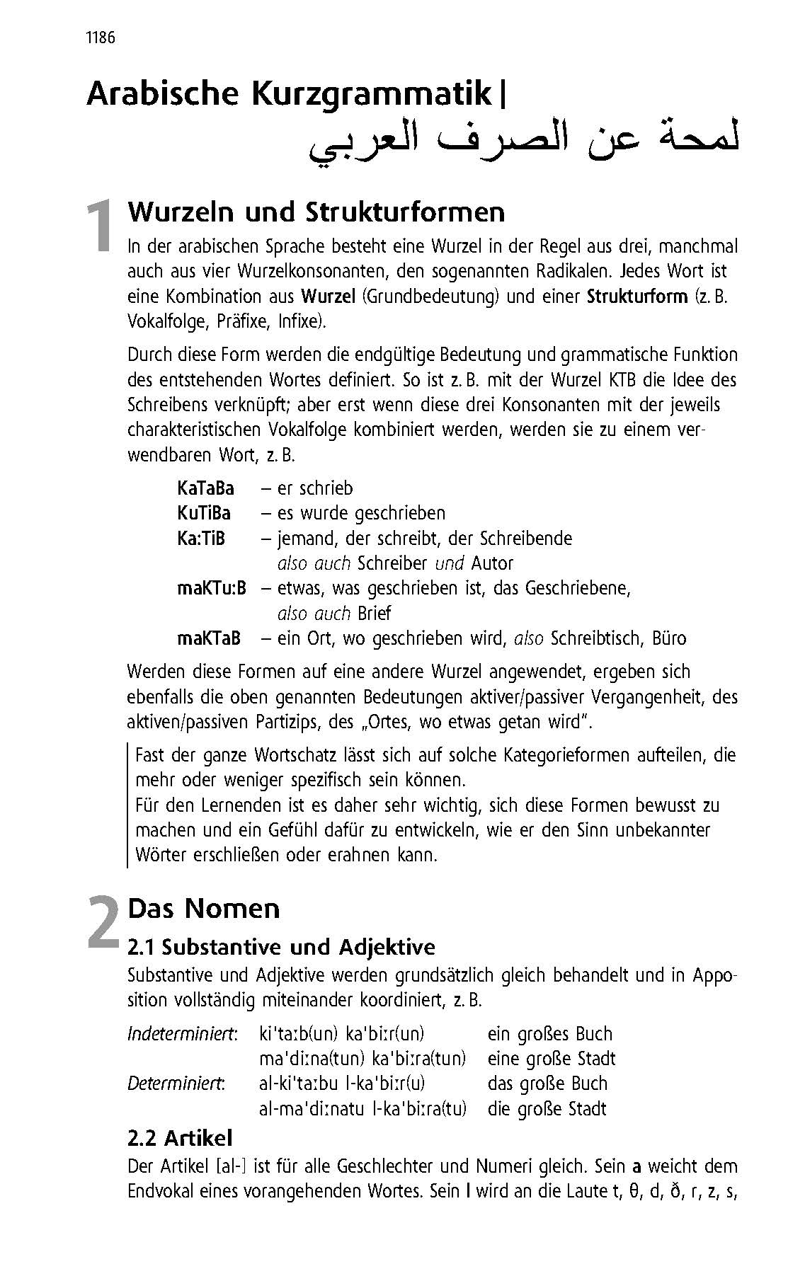 Langenscheidt Taschenwörterbuch Arabisch