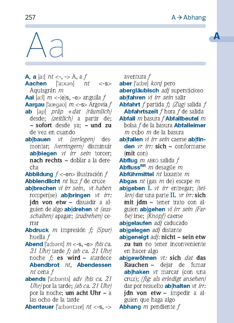 PONS Praxiswörterbuch Spanisch