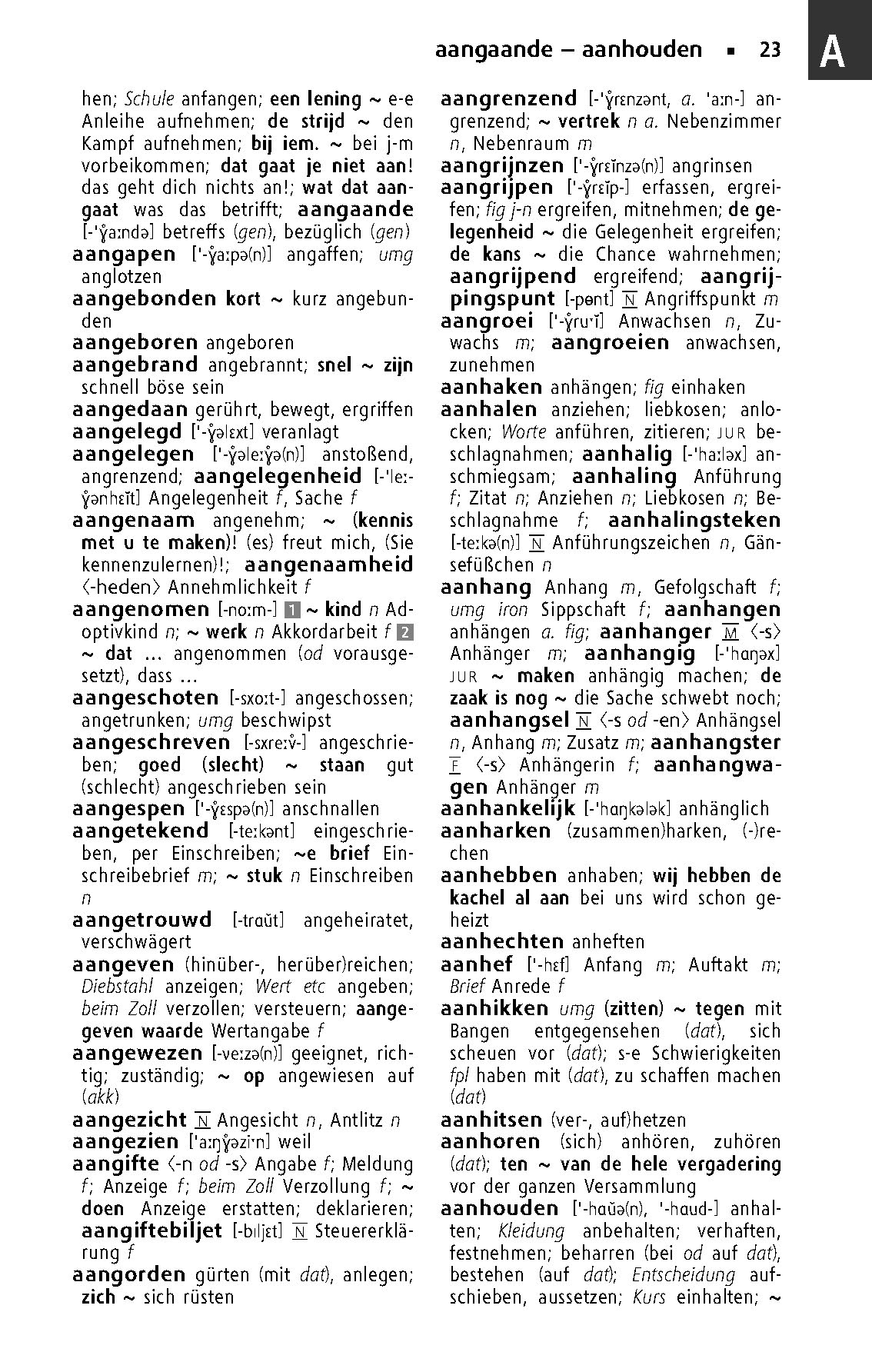 Langenscheidt Taschenwörterbuch Niederländisch