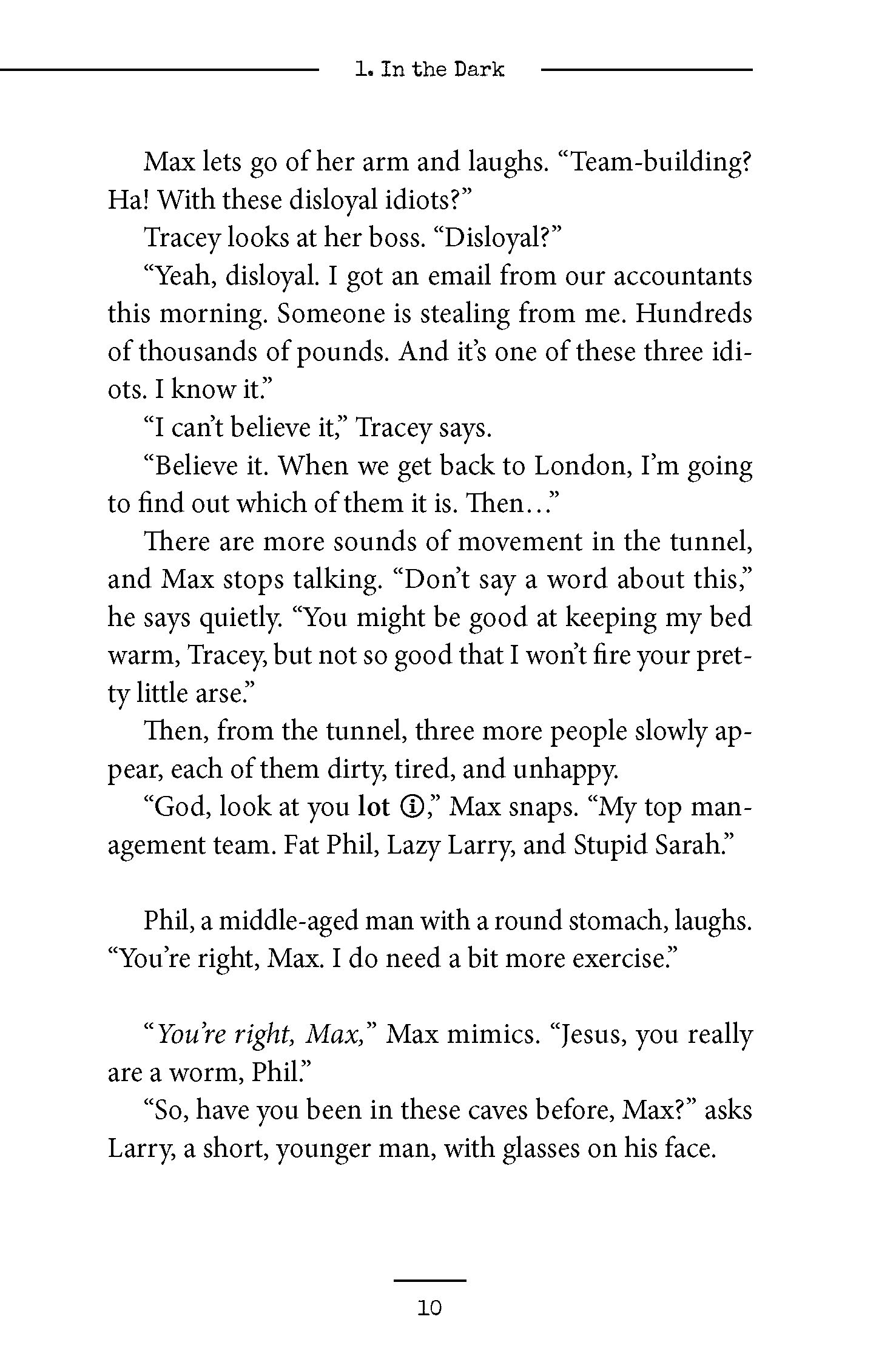 Langenscheidt Krimi zweisprachig Englisch - In the Dark - Im Dunkeln (A1/A2)