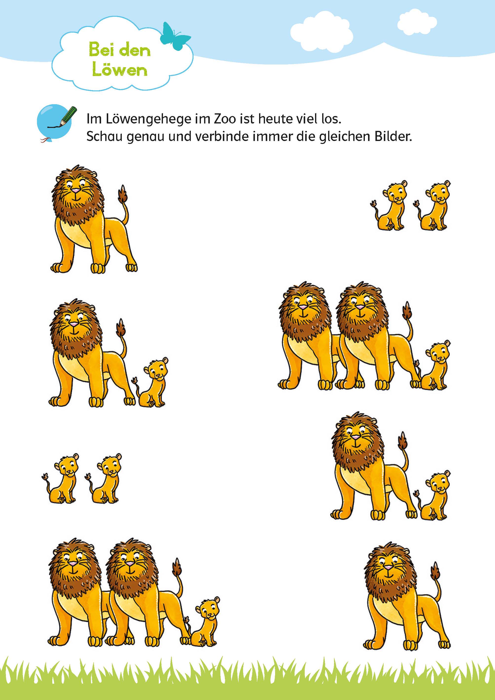 Klett Mein großer bunter Kindergarten-Rätselblock