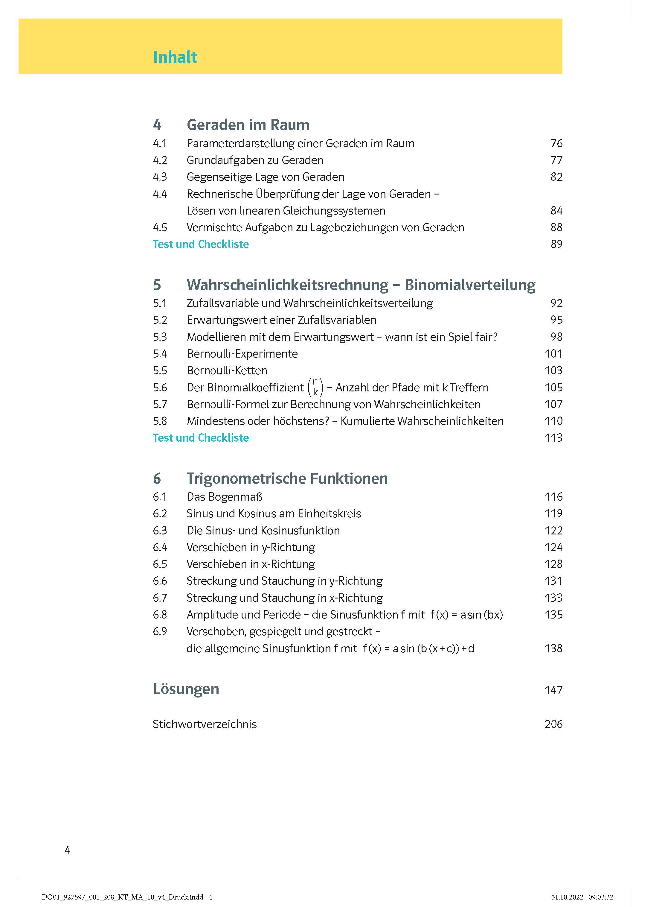 Klett KomplettTrainer Gymnasium Mathematik 10. Klasse