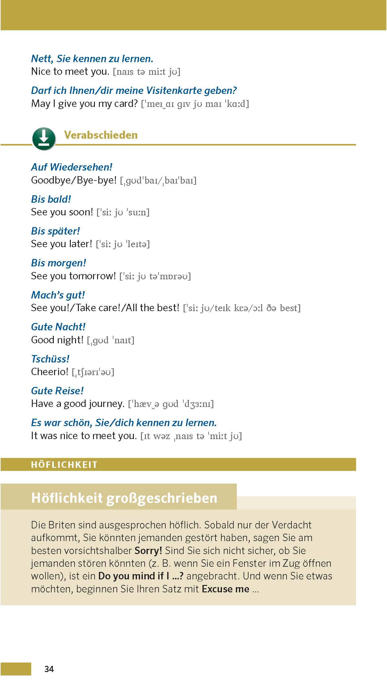 PONS Reise-Sprachführer Englisch