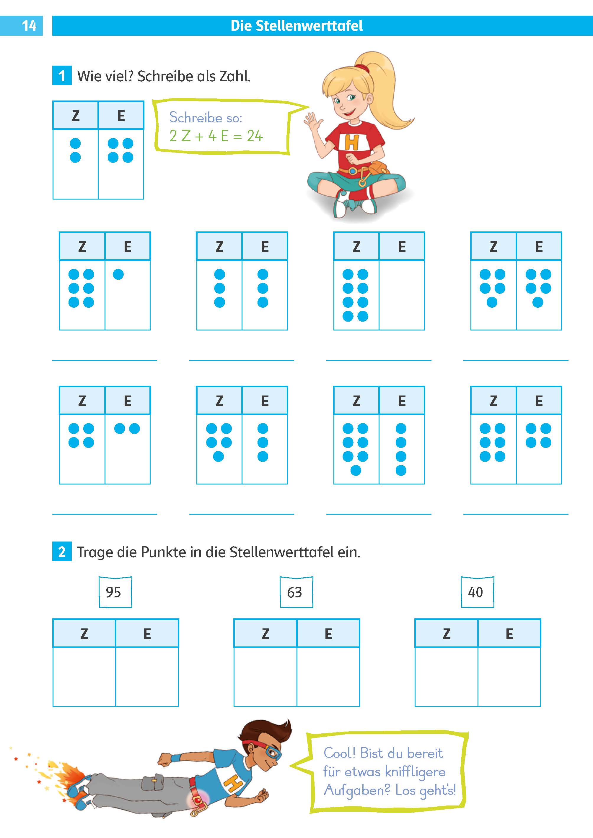 Klett Die Mathe-Helden: Rechnen bis 100 2. Klasse Klett Die Mathe-Helden: Rechnen bis 100 2. Klasse