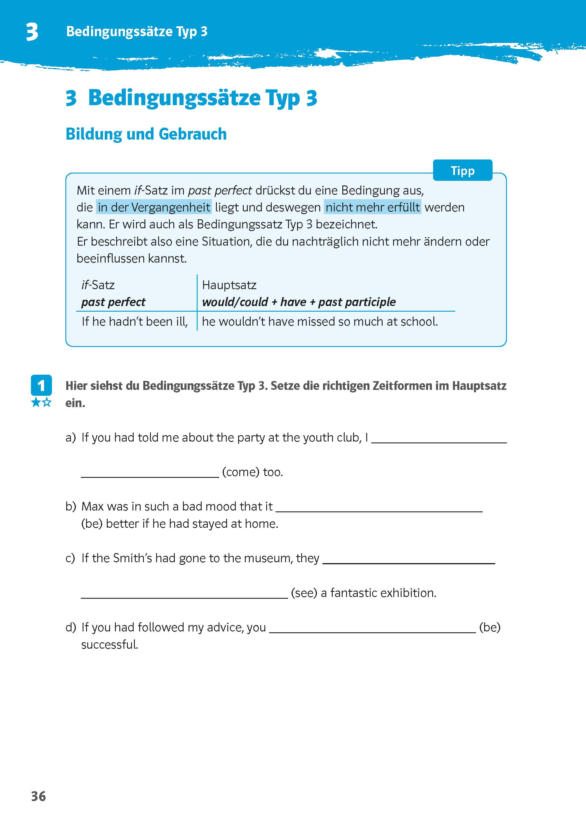 Klett 10-Minuten-Training Englisch Grammatik If-Clauses 6.-8. Klasse Klett 10-Minuten-Training Englisch Grammatik If-Clauses 6.-8. Klasse