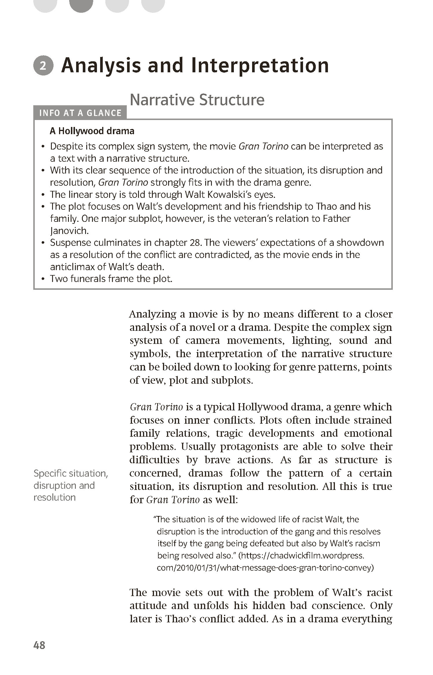 Klett Lektürehilfen Eastwood, Gran Torino