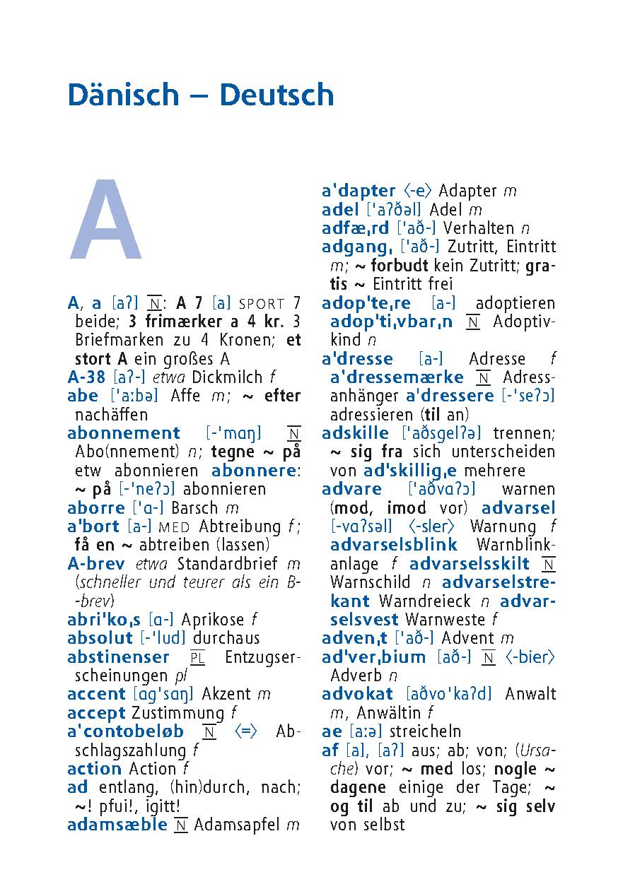 Langenscheidt Universal-Wörterbuch Dänisch Langenscheidt Universal-Wörterbuch Dänisch