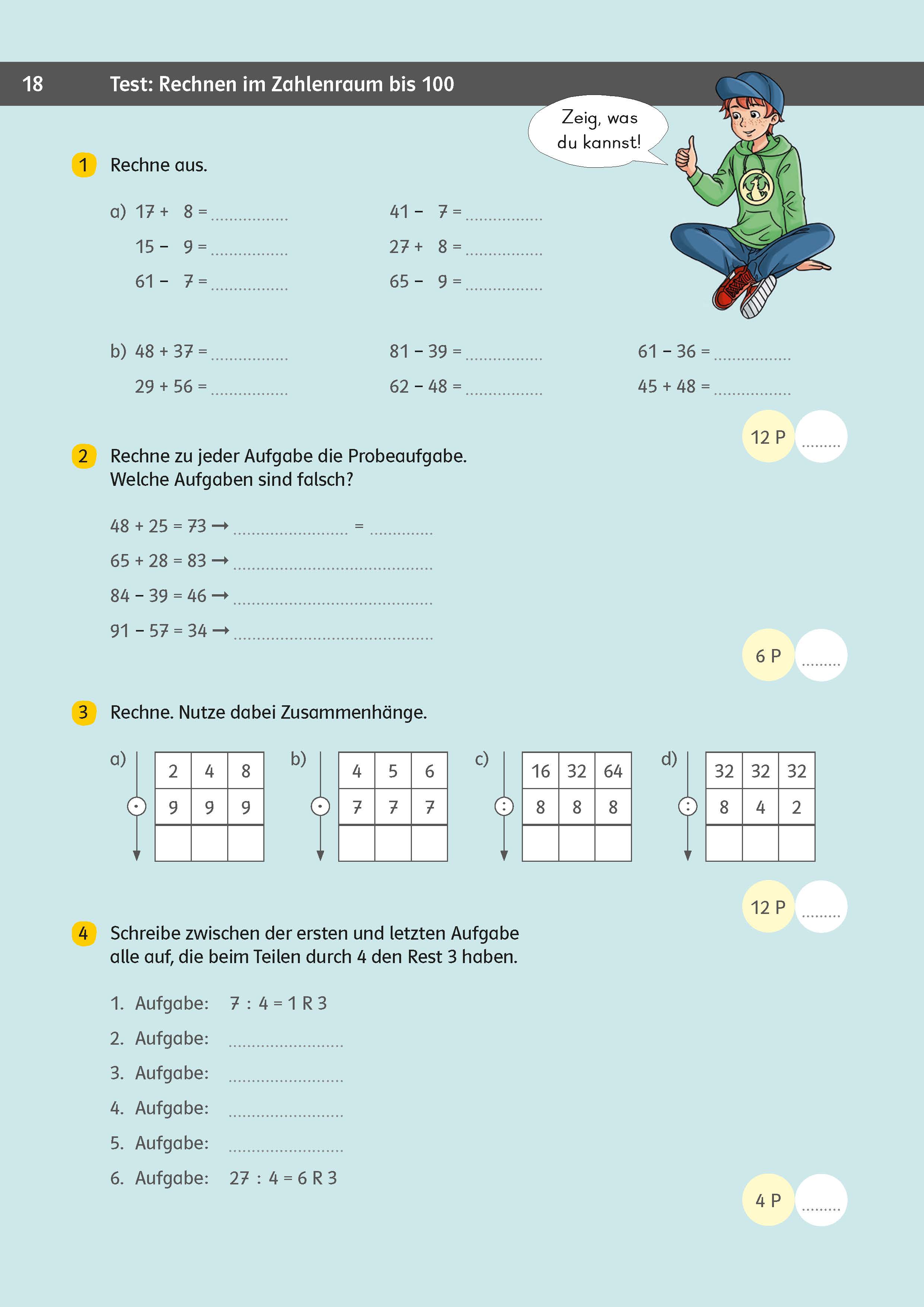 Klett Team Drachenstark: Das große Trainingsbuch Mathe 3. Klasse