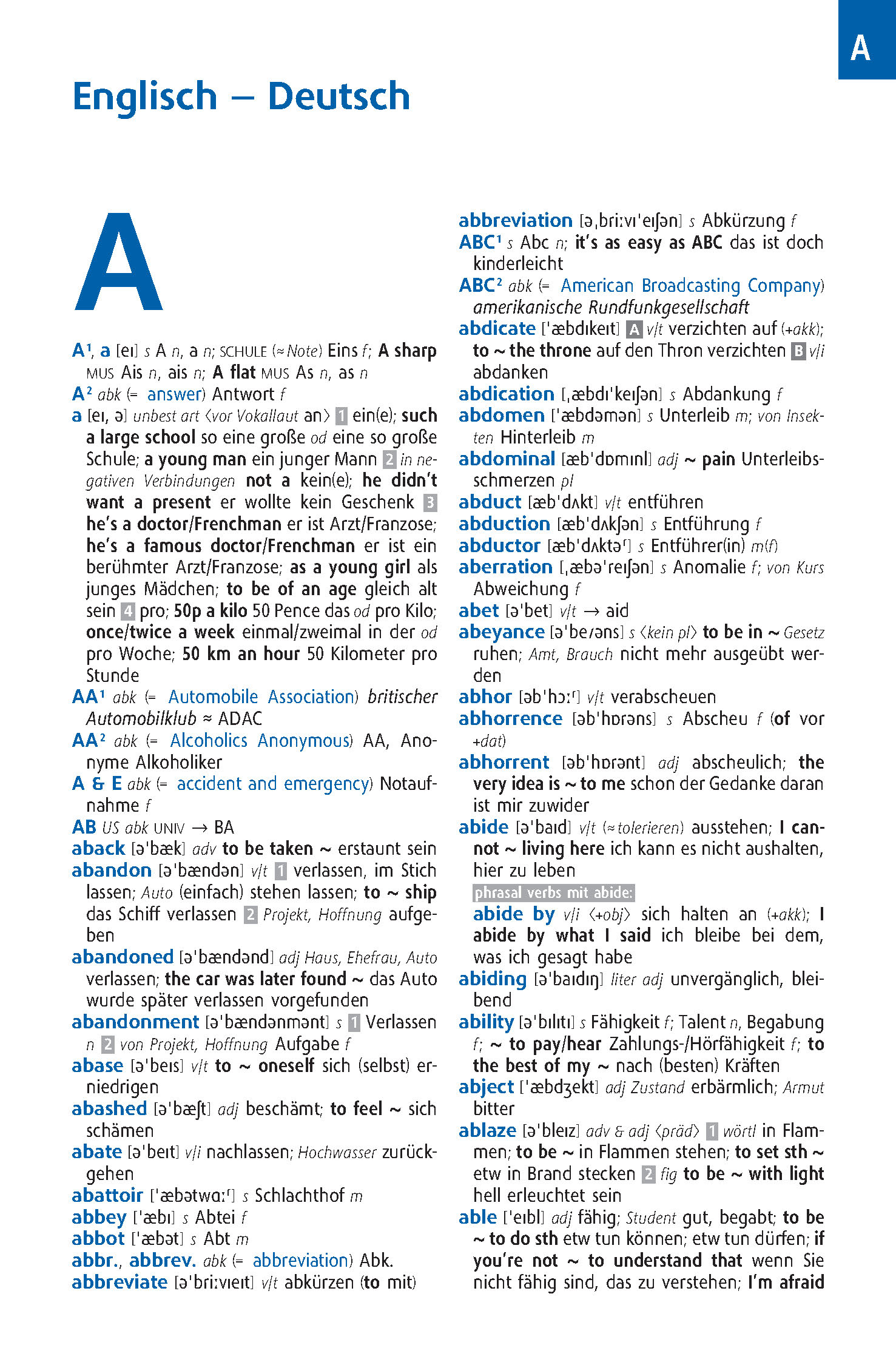 Langenscheidt Abitur-Wörterbuch Englisch Klausurausgabe Langenscheidt Abitur-Wörterbuch Englisch Klausurausgabe