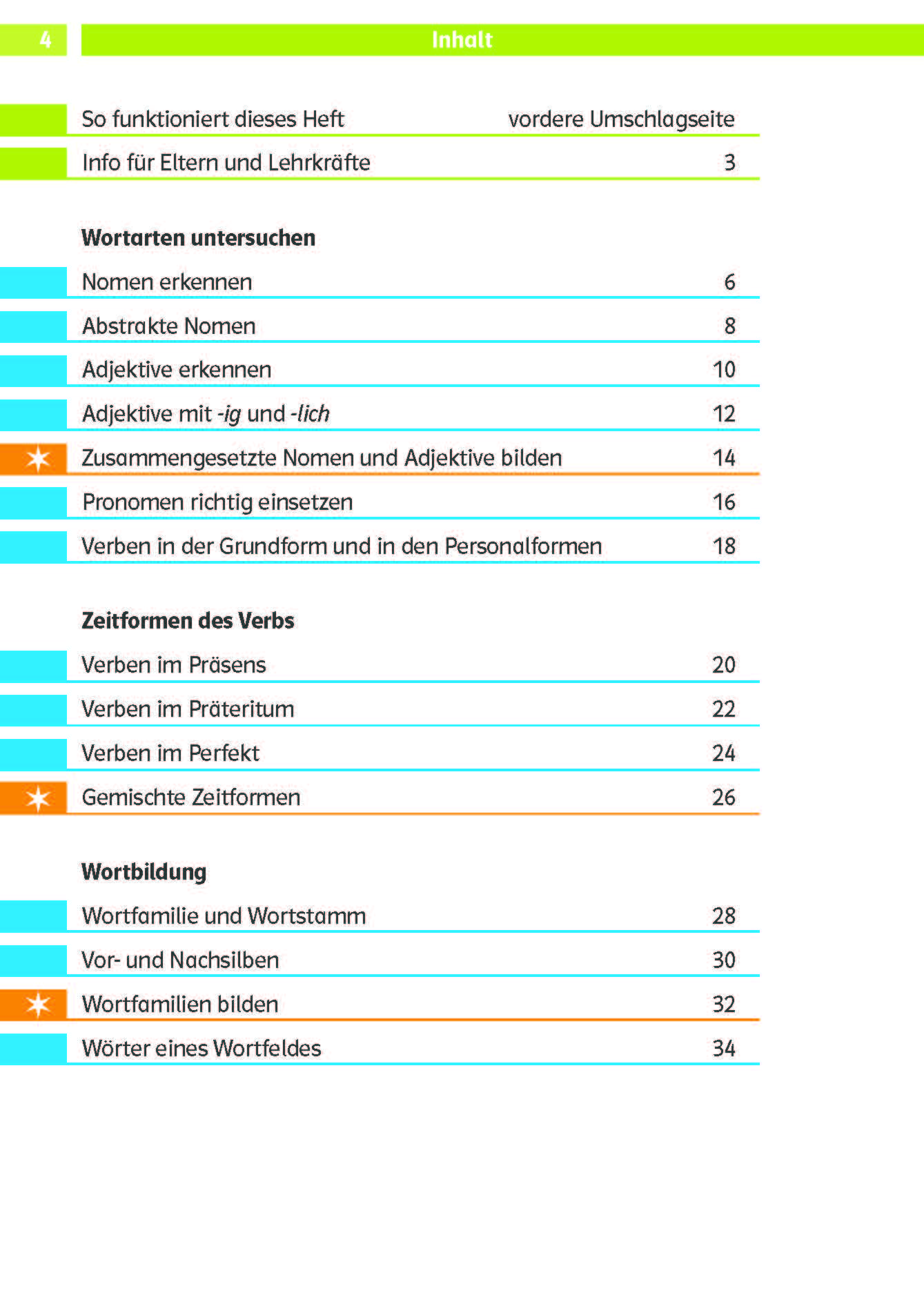 Klett Die Deutsch-Helden: Grammatik 3. Klasse