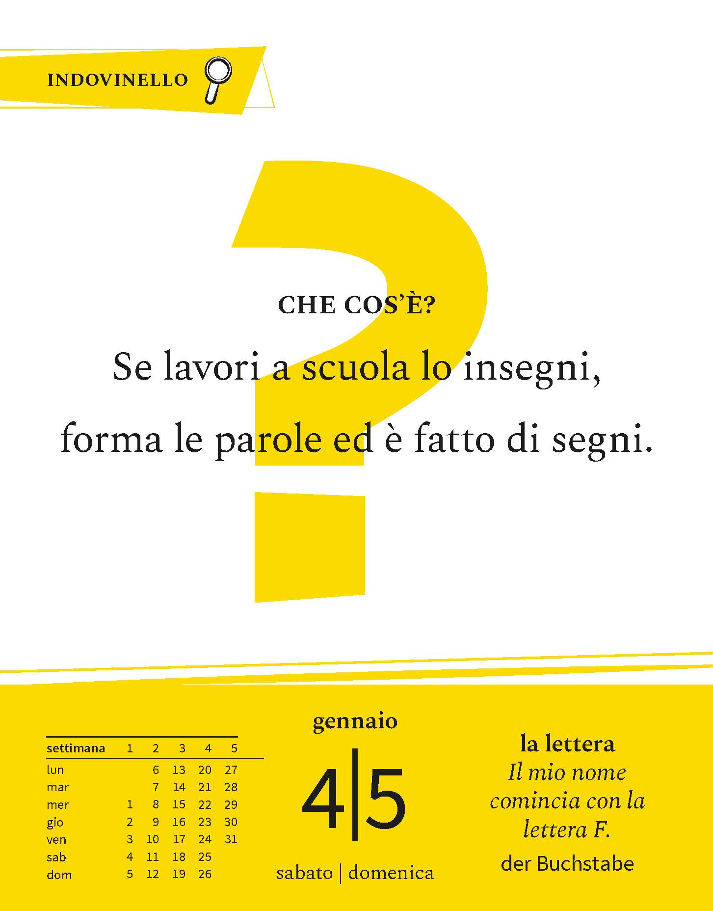 Langenscheidt Sprachkalender Italienisch 2025