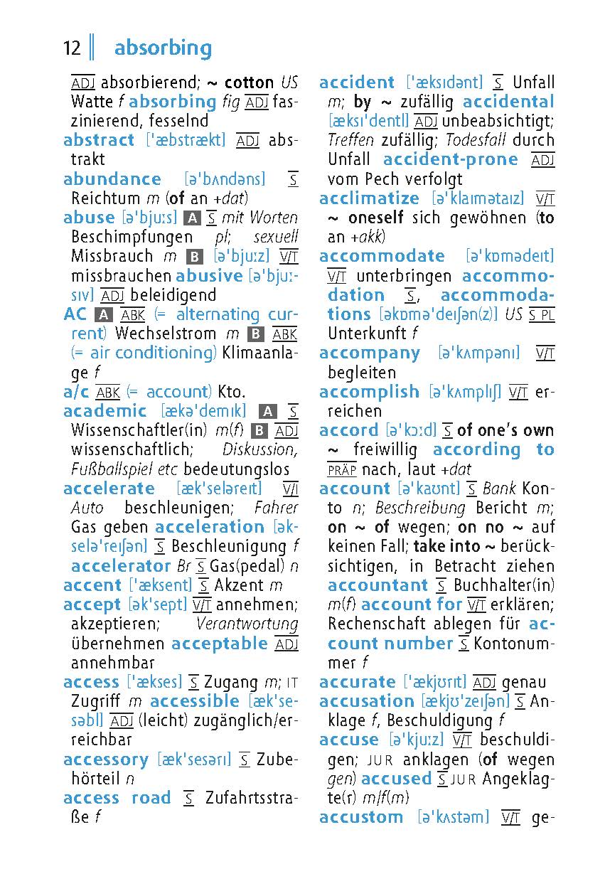 Langenscheidt Universal-Wörterbuch Englisch