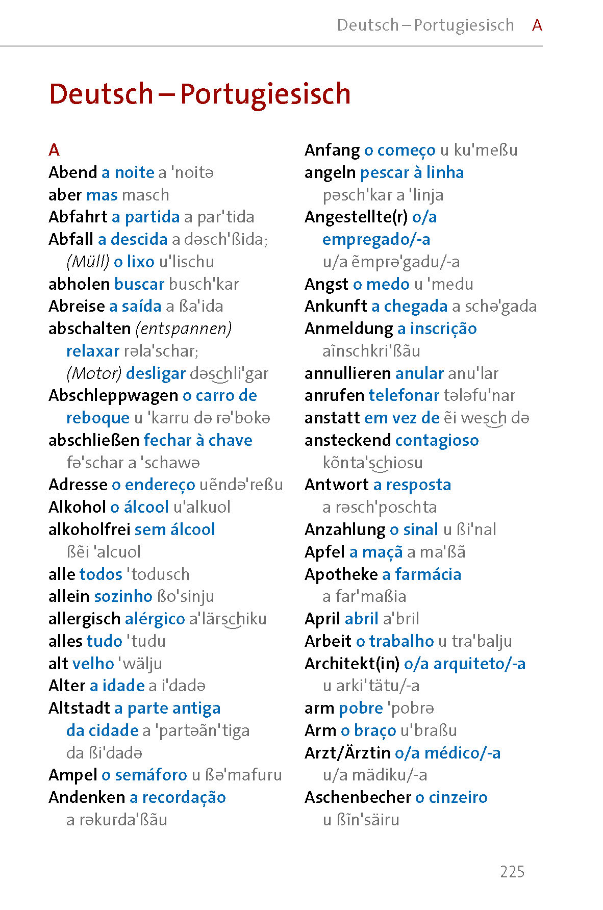 Langenscheidt Sprachführer Portugiesisch