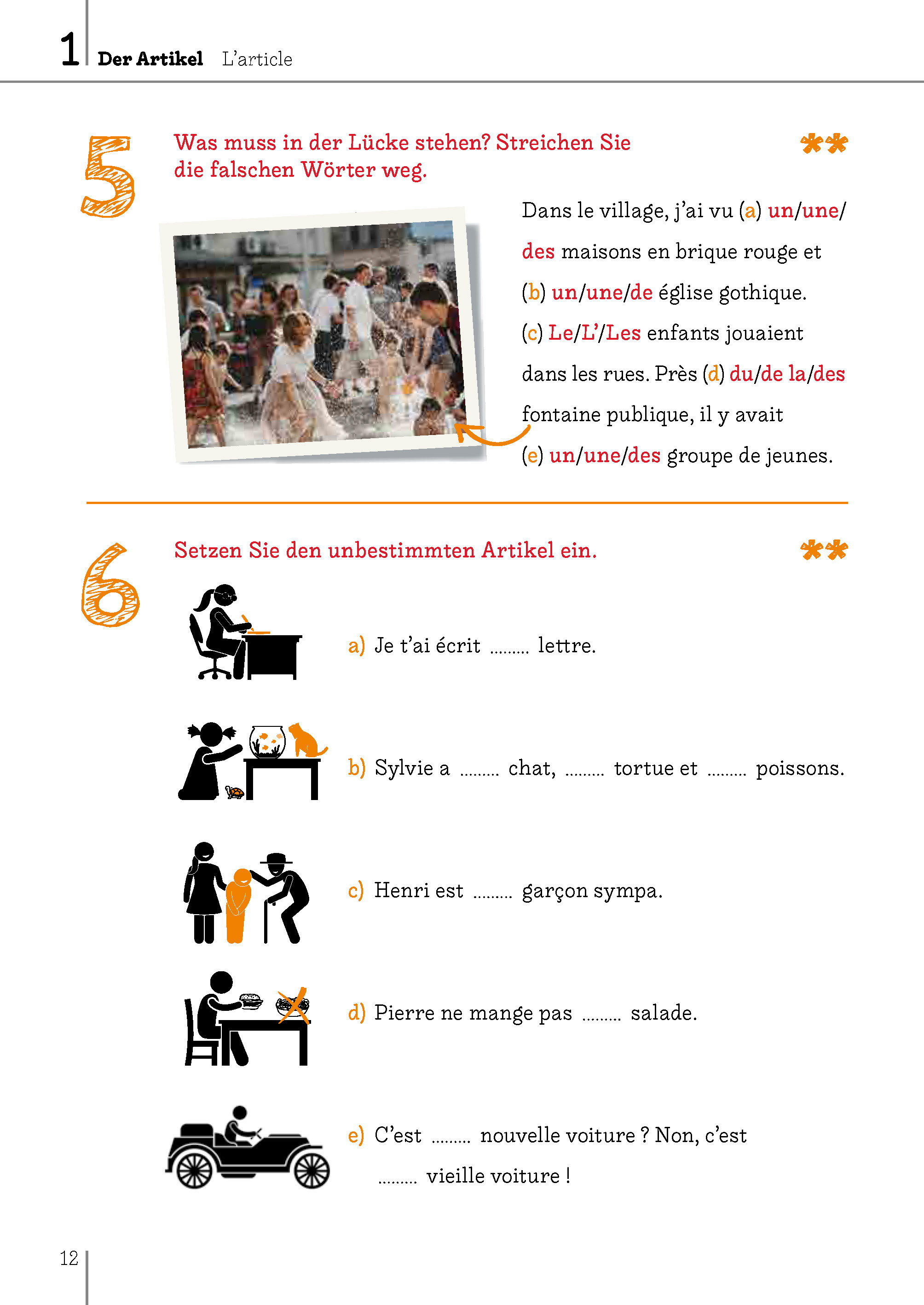 Langenscheidt Übungsbuch Grammatik Bild für Bild Französisch