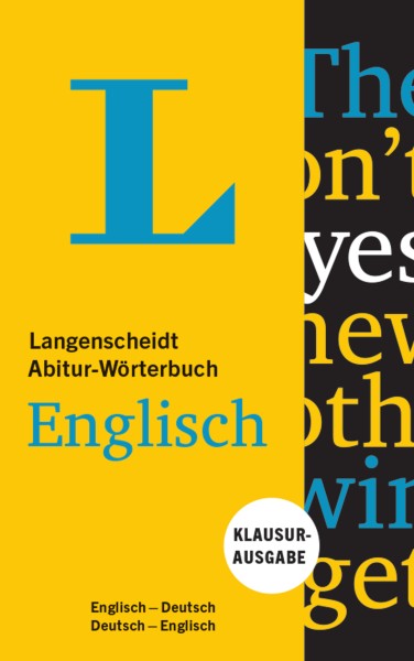 Langenscheidt Abitur-Wörterbuch Englisch